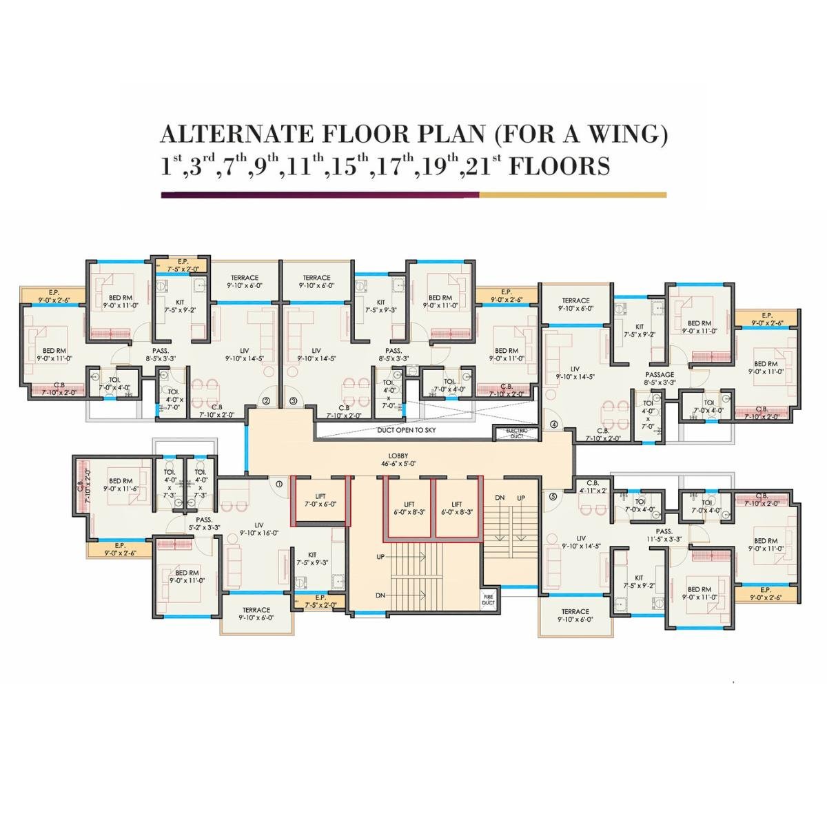 Guru-Atman-Floor-Plan-Wing-A
